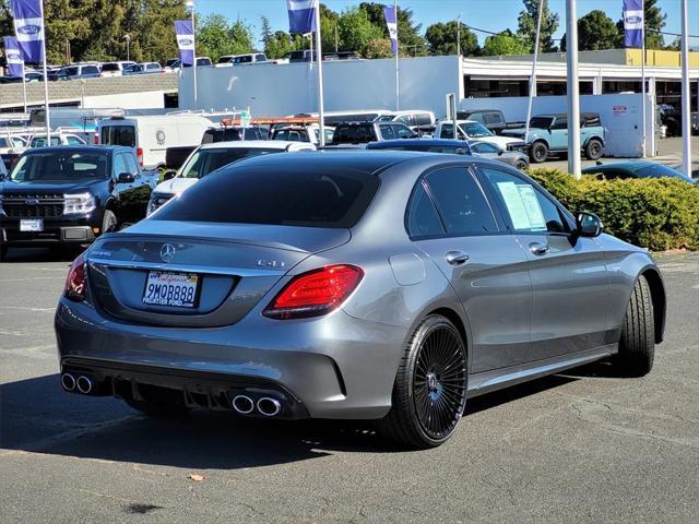 used 2019 Mercedes-Benz AMG C 43 car, priced at $34,995