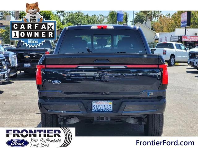 used 2023 Ford F-150 Lightning car, priced at $53,995