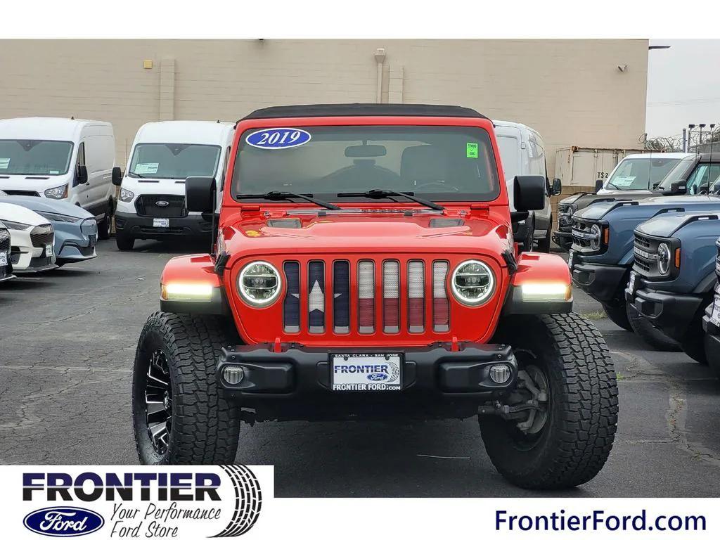 used 2019 Jeep Wrangler Unlimited car, priced at $31,856