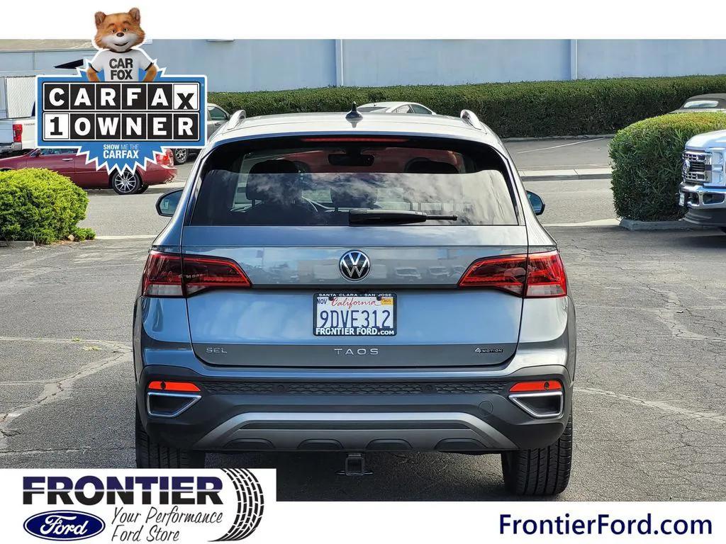 used 2022 Volkswagen Taos car, priced at $20,578