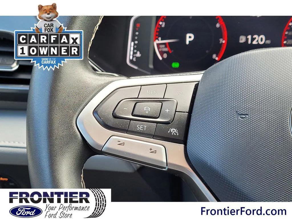 used 2022 Volkswagen Taos car, priced at $20,578