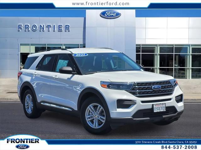 used 2021 Ford Explorer car, priced at $25,498