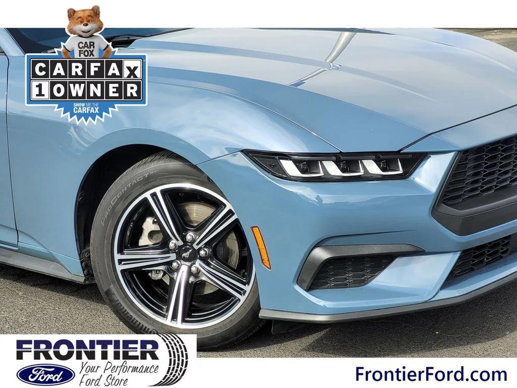 used 2024 Ford Mustang car, priced at $26,989