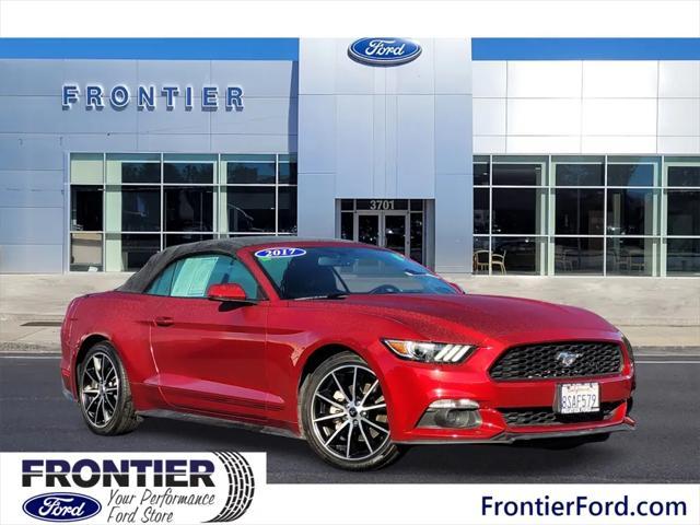 used 2017 Ford Mustang car, priced at $17,989