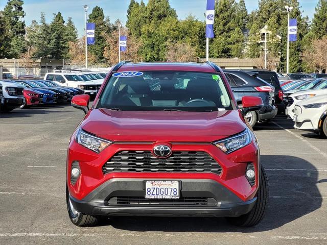 used 2021 Toyota RAV4 car, priced at $25,595