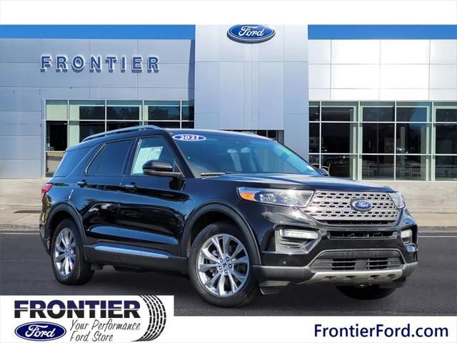 used 2021 Ford Explorer car, priced at $27,995