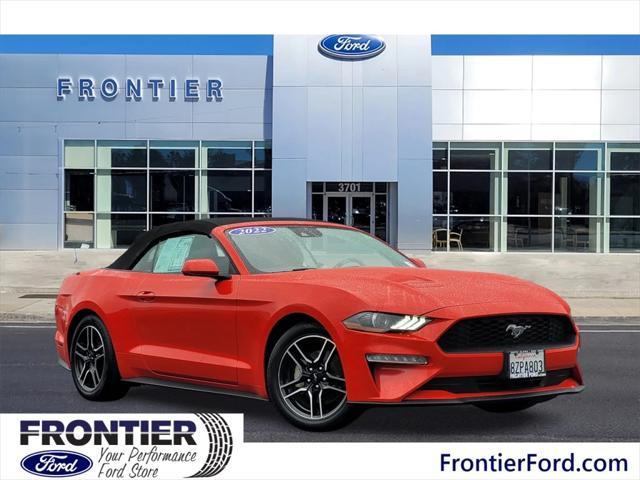 used 2022 Ford Mustang car, priced at $19,795