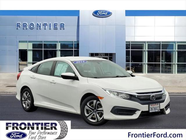 used 2016 Honda Civic car, priced at $13,959