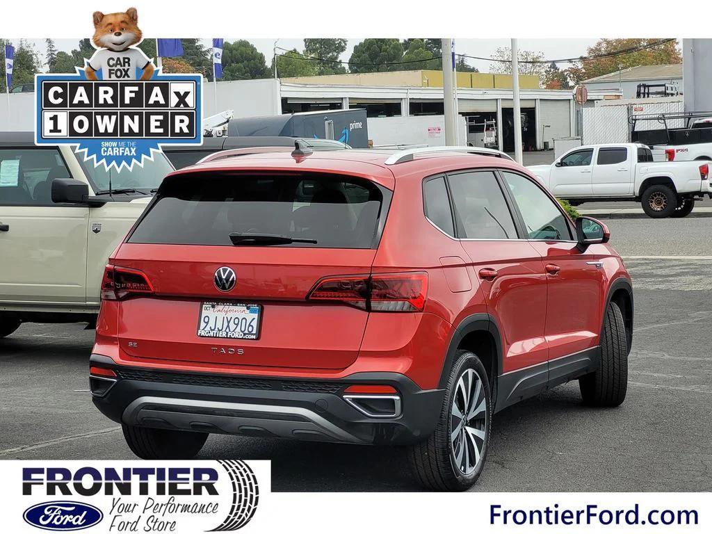 used 2023 Volkswagen Taos car, priced at $19,996