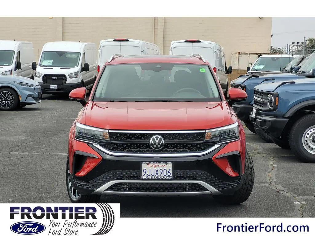 used 2023 Volkswagen Taos car, priced at $19,996