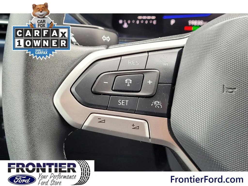 used 2023 Volkswagen Taos car, priced at $19,996