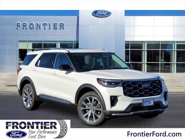 new 2025 Ford Explorer car, priced at $58,858