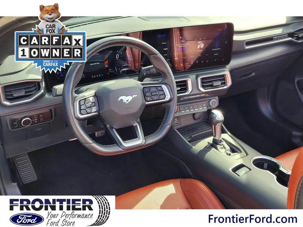 used 2024 Ford Mustang car, priced at $27,847