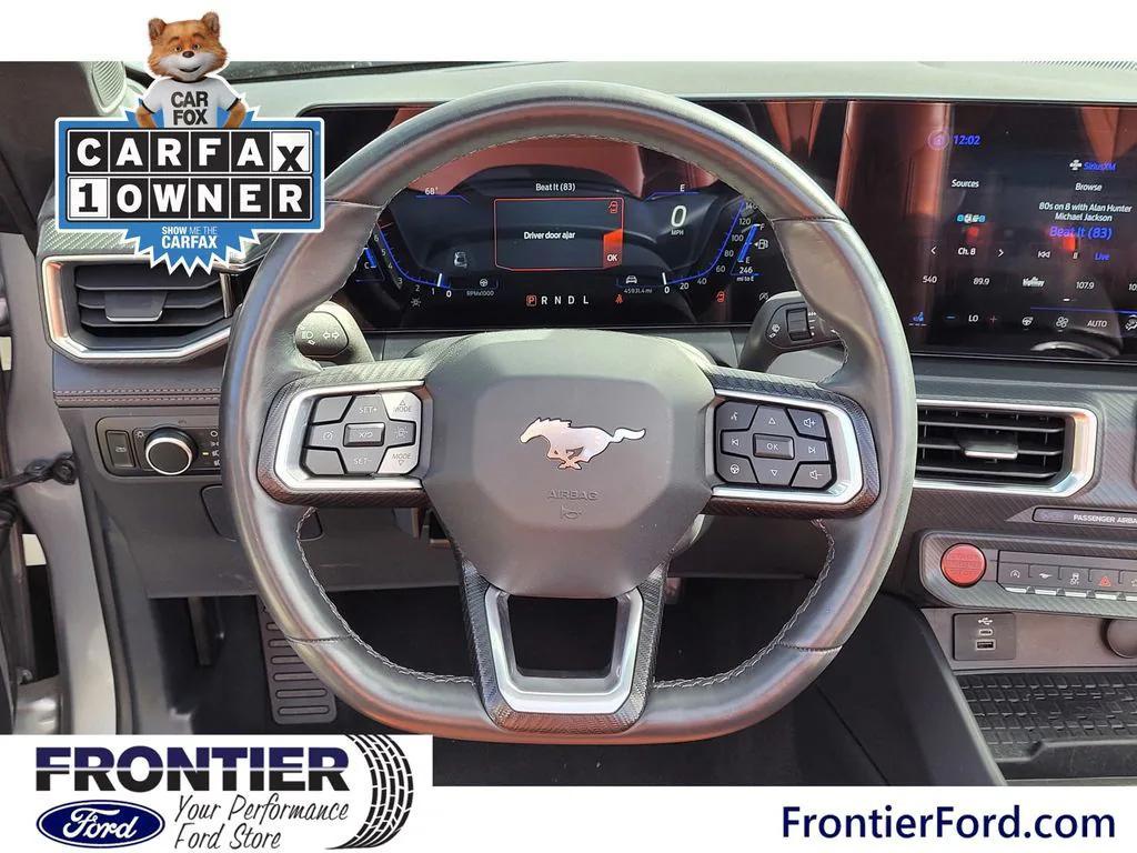 used 2024 Ford Mustang car, priced at $27,847