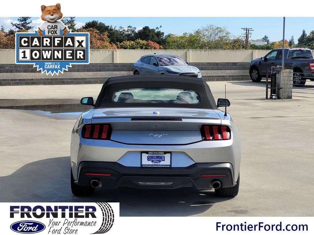 used 2024 Ford Mustang car, priced at $27,847