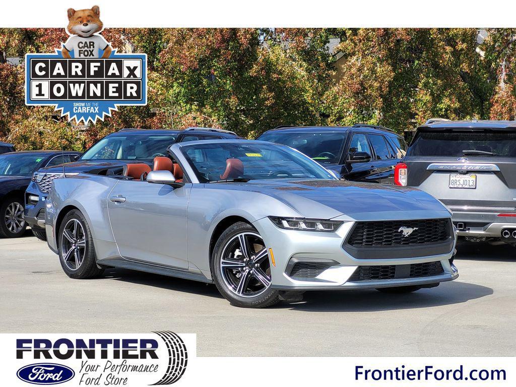 used 2024 Ford Mustang car, priced at $27,847