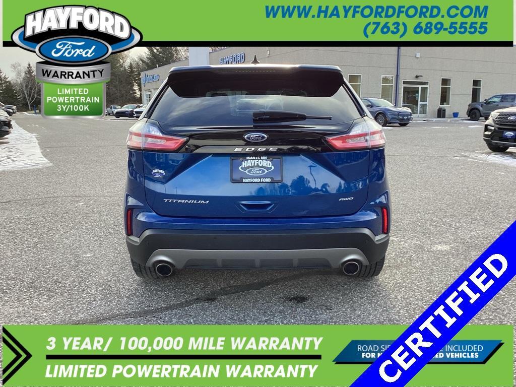 used 2022 Ford Edge car, priced at $22,499