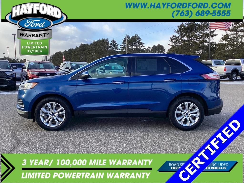 used 2022 Ford Edge car, priced at $22,499