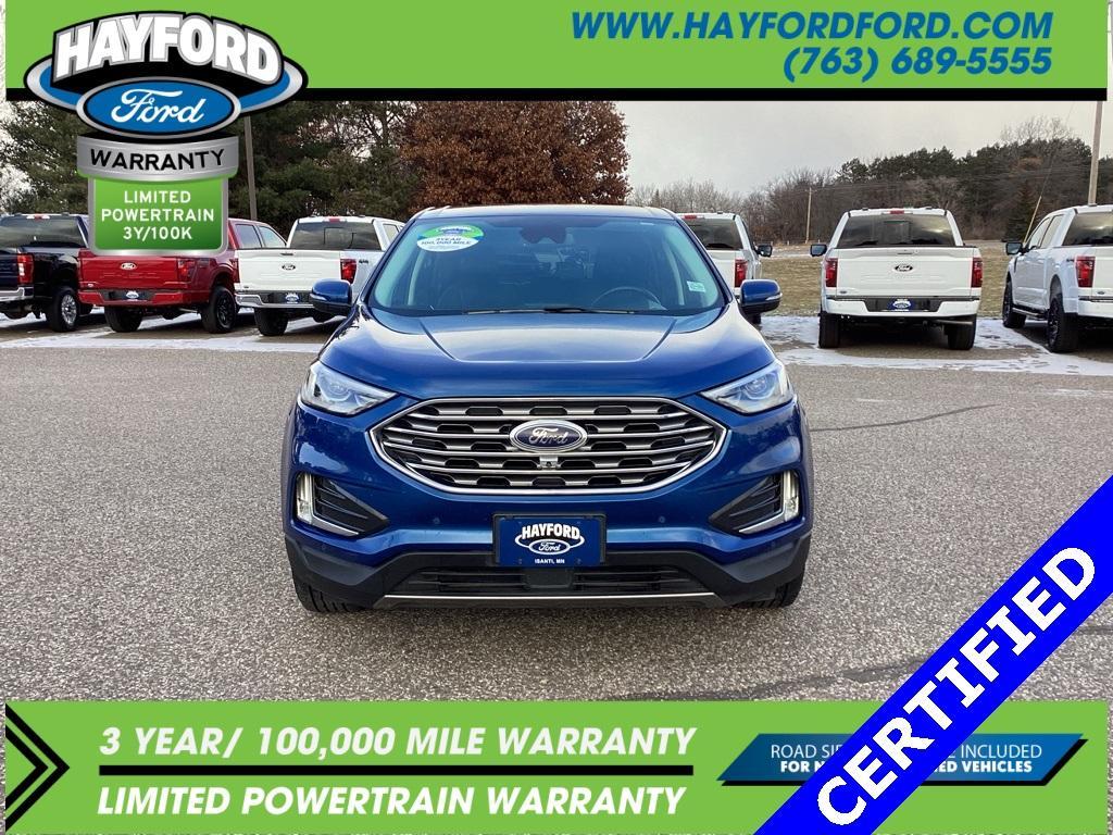 used 2022 Ford Edge car, priced at $22,499