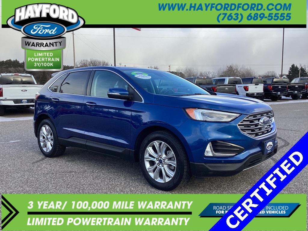 used 2022 Ford Edge car, priced at $22,499