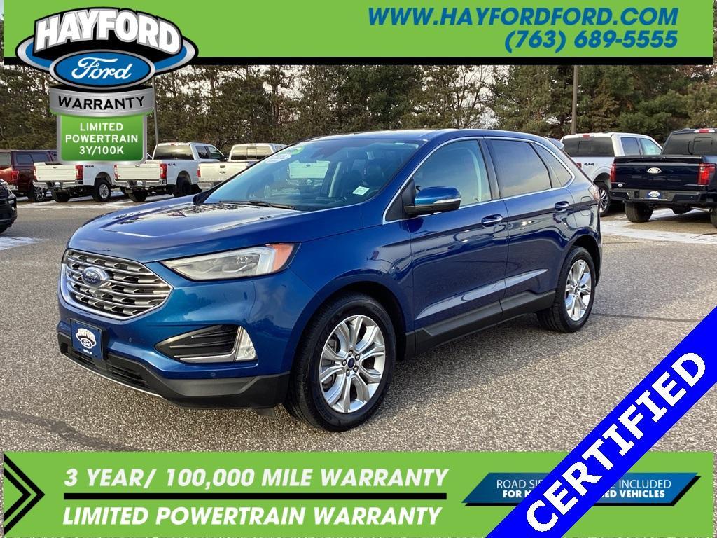 used 2022 Ford Edge car, priced at $22,499