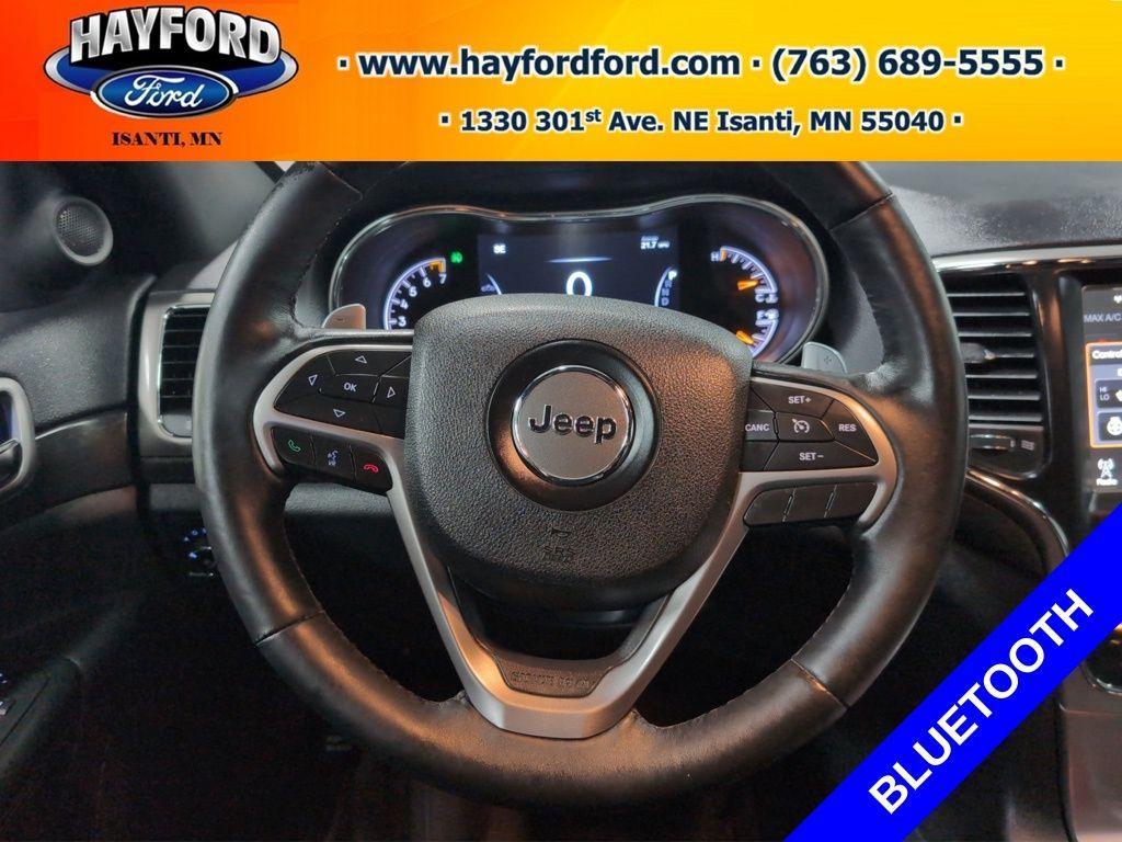 used 2017 Jeep Grand Cherokee car, priced at $15,299