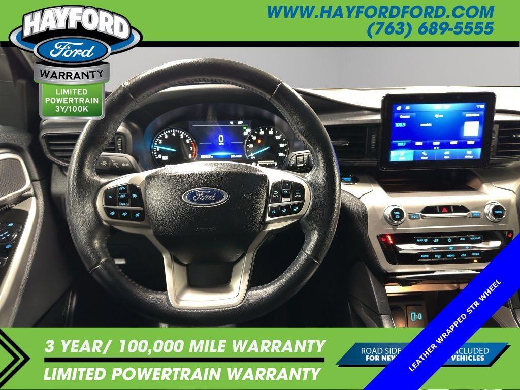 used 2022 Ford Explorer car, priced at $31,499