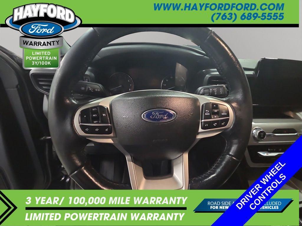 used 2022 Ford Explorer car, priced at $30,599