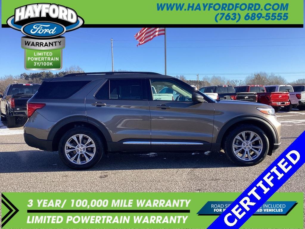 used 2021 Ford Explorer car, priced at $28,499