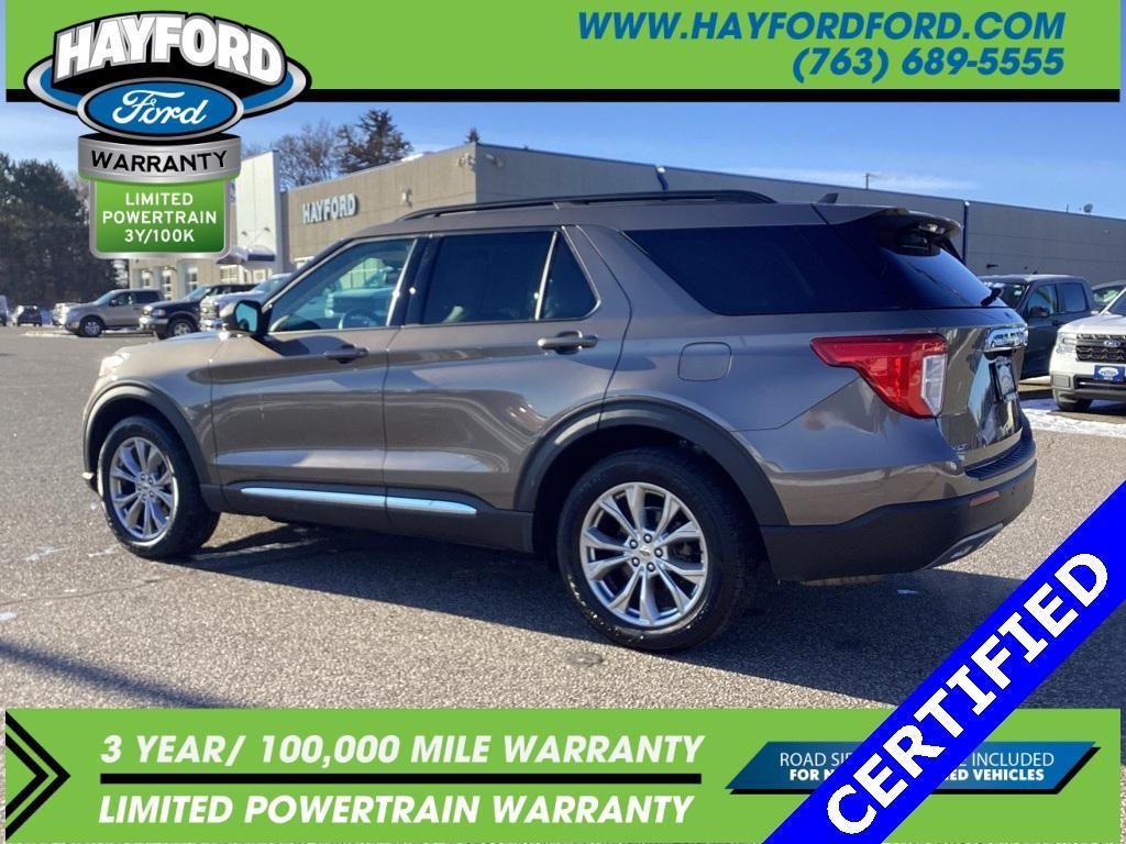 used 2021 Ford Explorer car, priced at $28,499