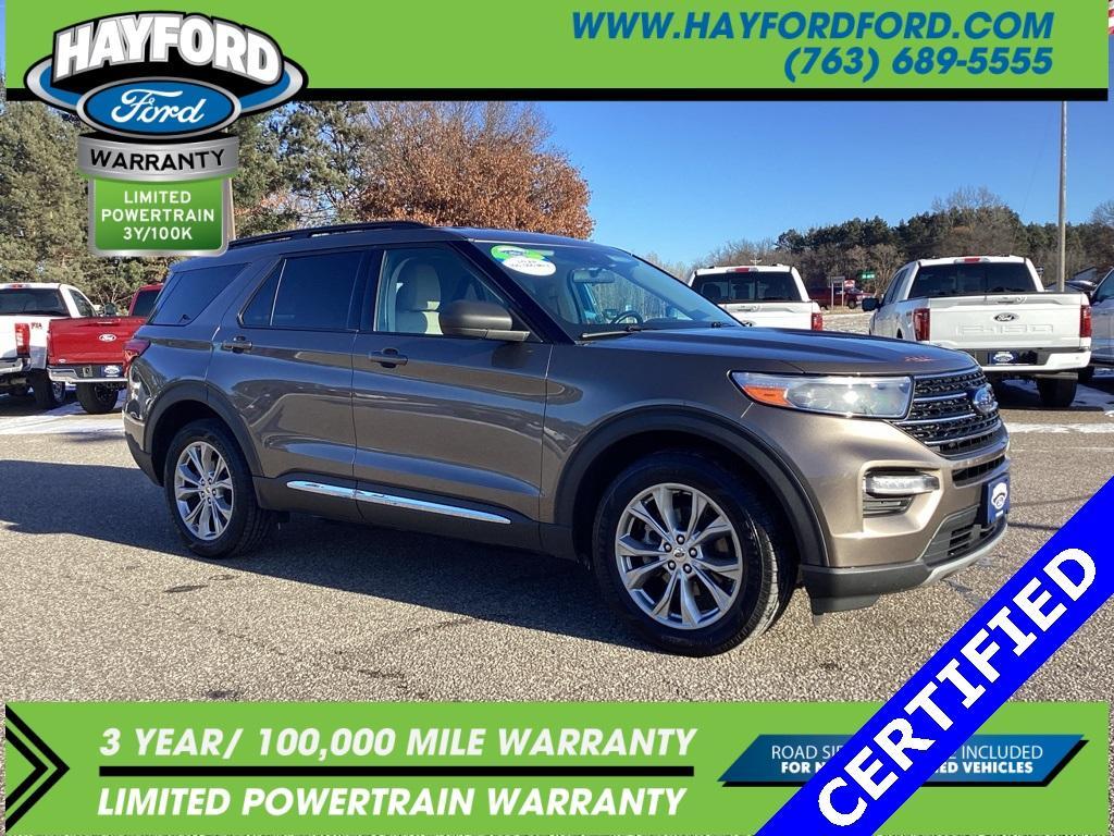 used 2021 Ford Explorer car, priced at $28,499