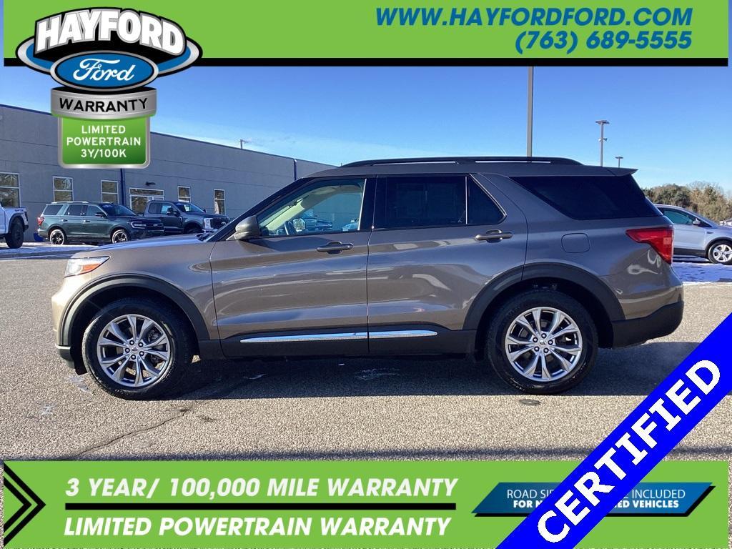 used 2021 Ford Explorer car, priced at $28,499