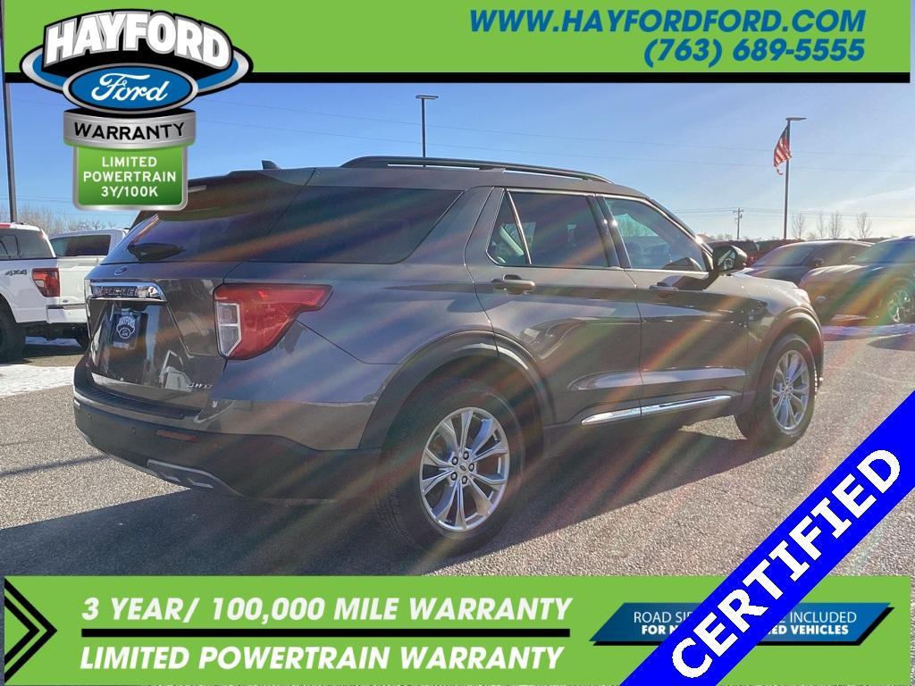 used 2021 Ford Explorer car, priced at $28,499