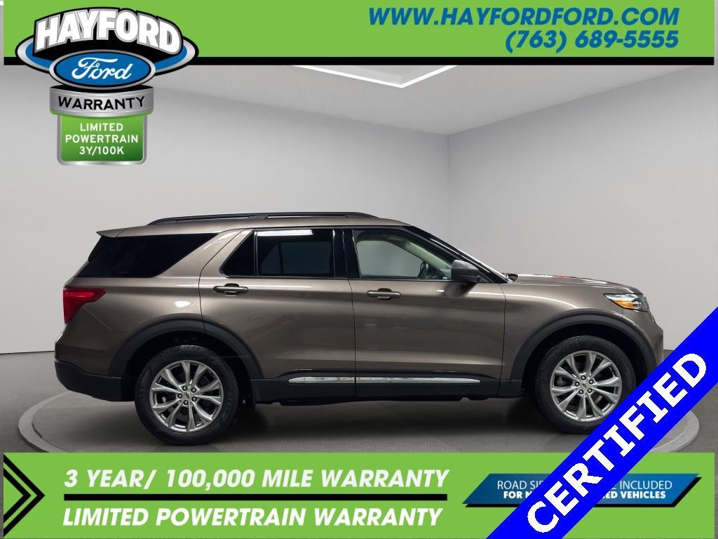 used 2021 Ford Explorer car, priced at $27,499