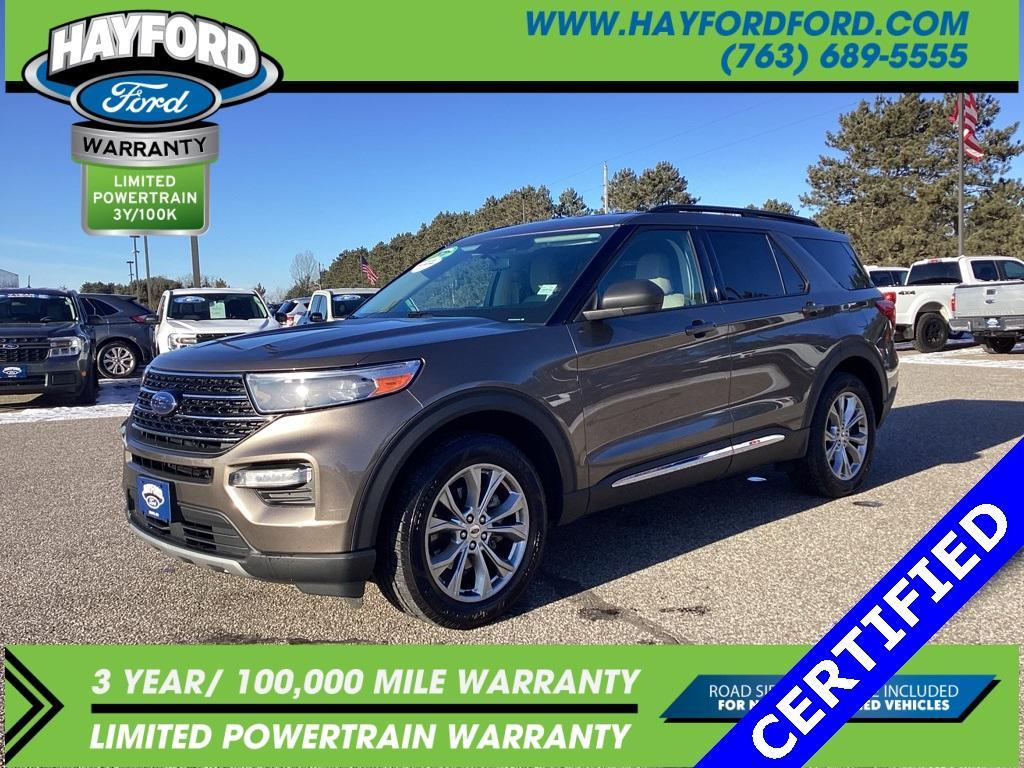 used 2021 Ford Explorer car, priced at $28,499