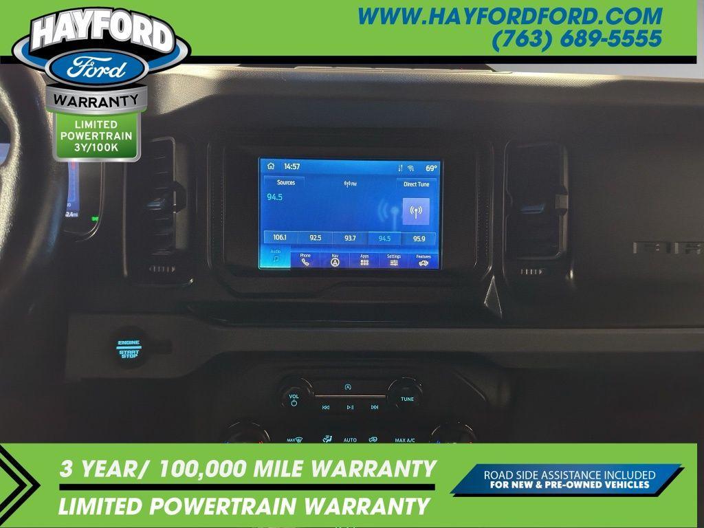 used 2021 Ford Bronco car, priced at $40,999