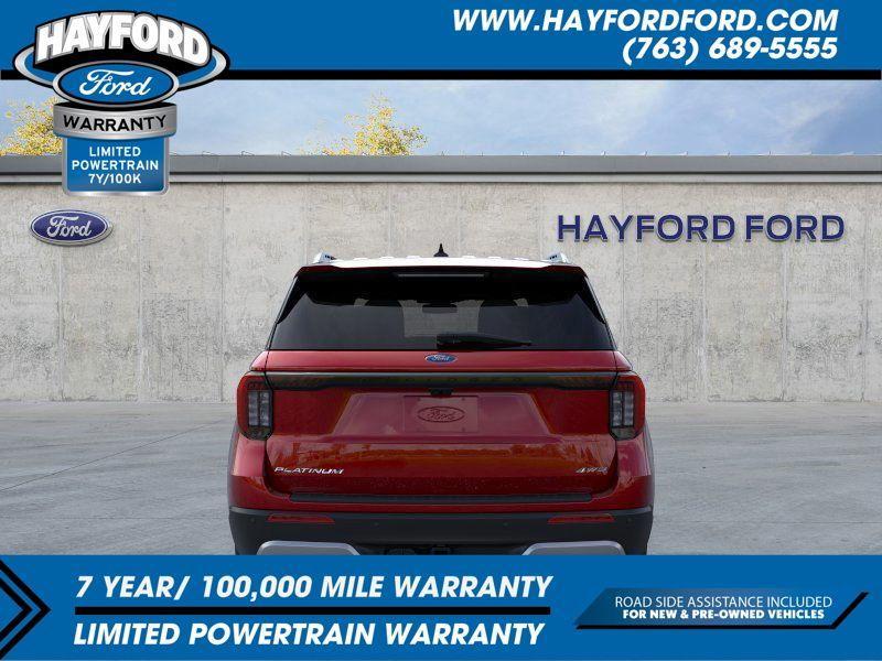 new 2025 Ford Explorer car, priced at $56,547