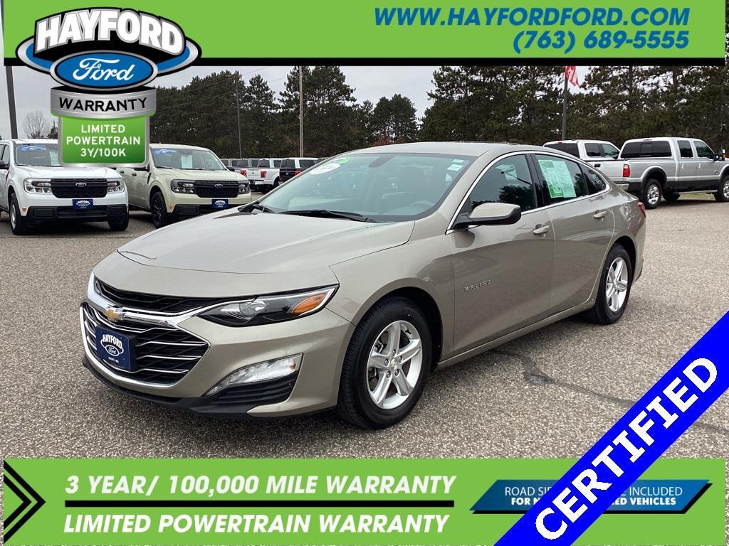 used 2022 Chevrolet Malibu car, priced at $16,499