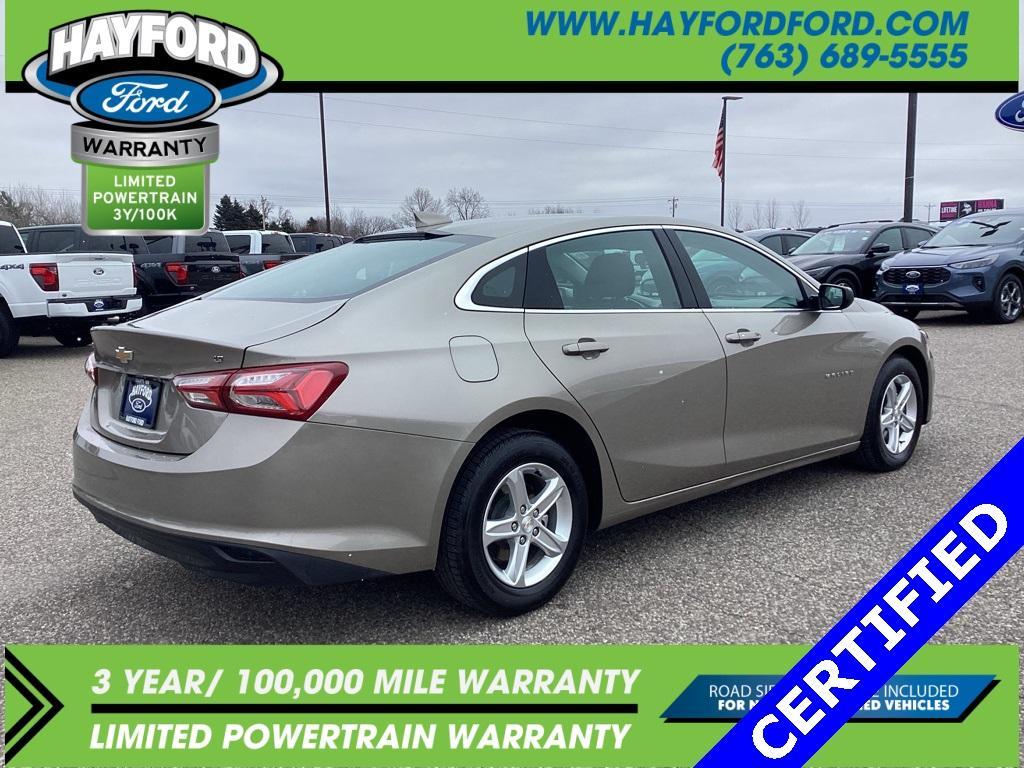 used 2022 Chevrolet Malibu car, priced at $16,499