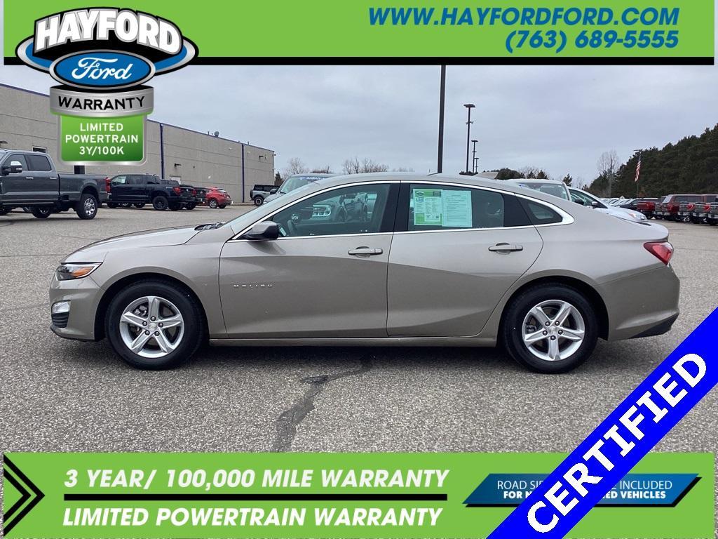 used 2022 Chevrolet Malibu car, priced at $16,499