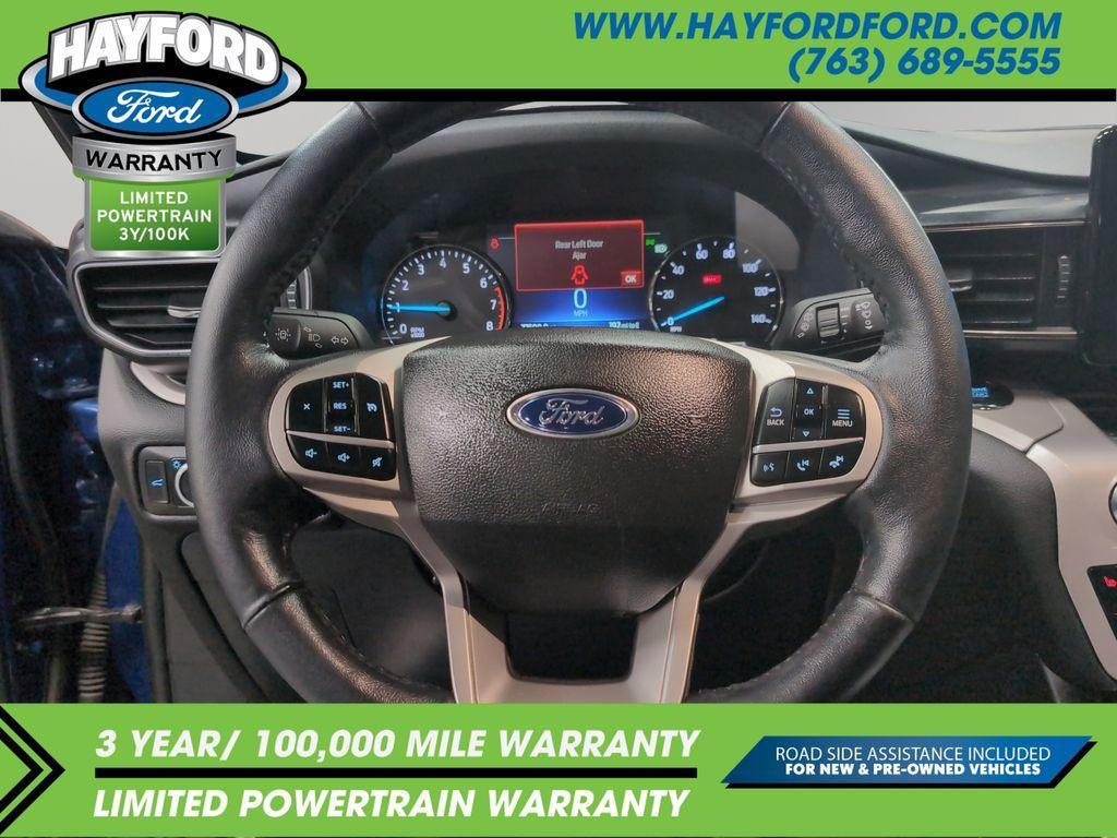 used 2022 Ford Explorer car, priced at $27,999