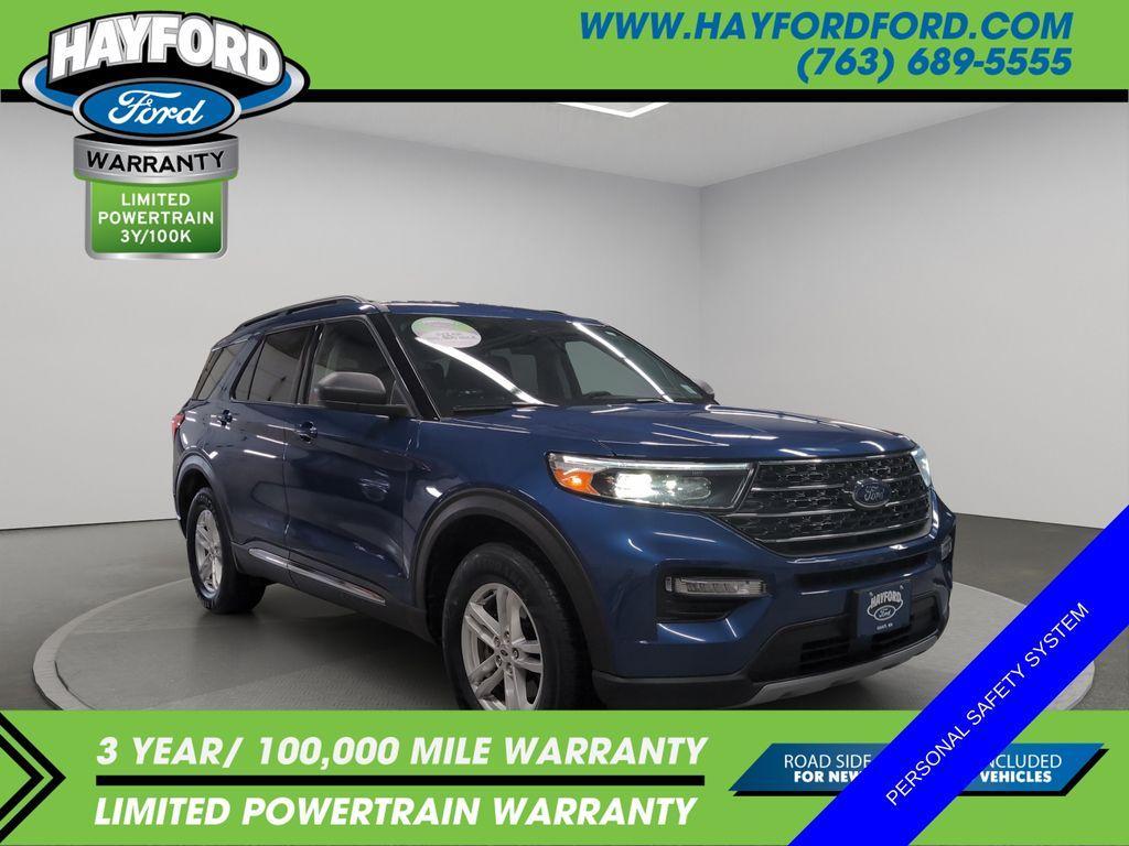 used 2022 Ford Explorer car, priced at $24,999