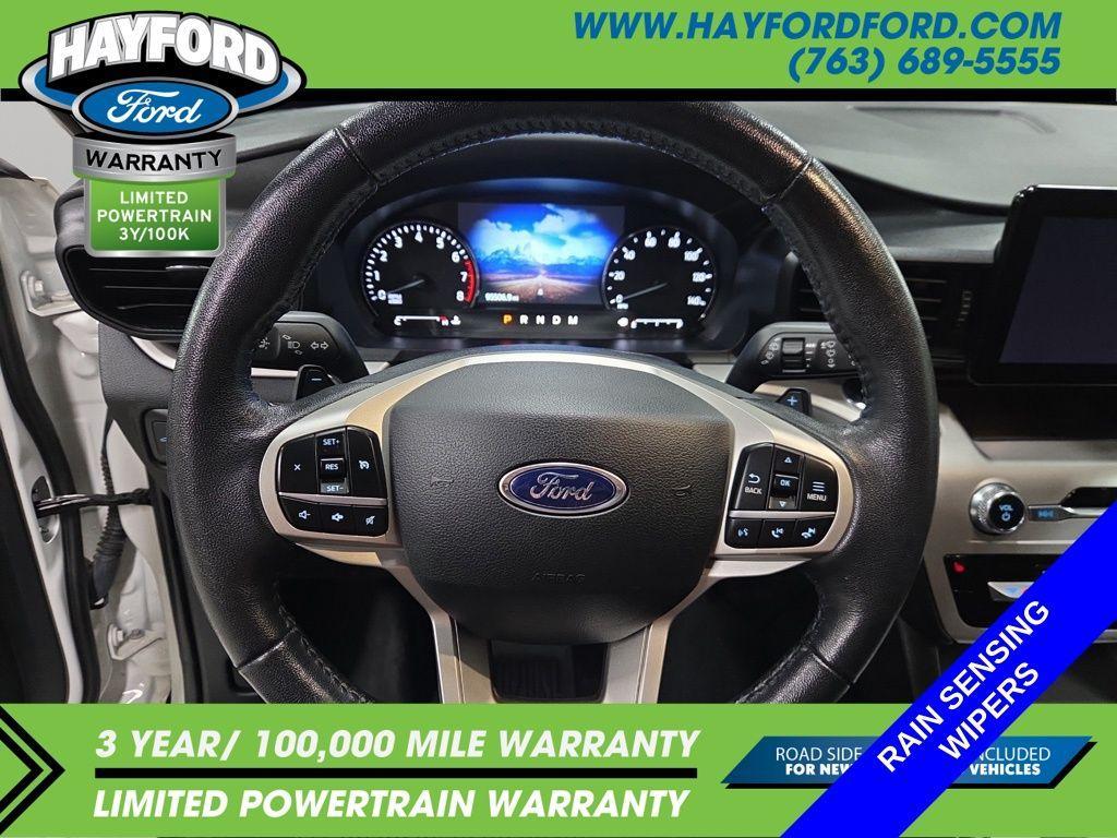 used 2021 Ford Explorer car, priced at $23,499