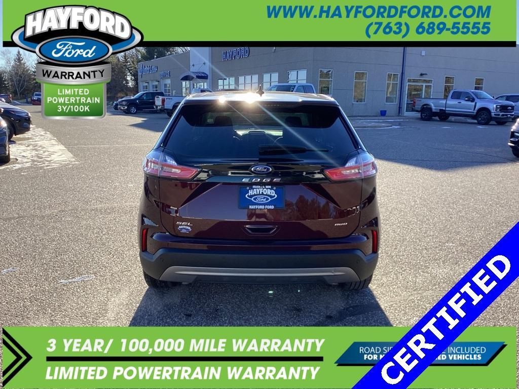 used 2021 Ford Edge car, priced at $23,999