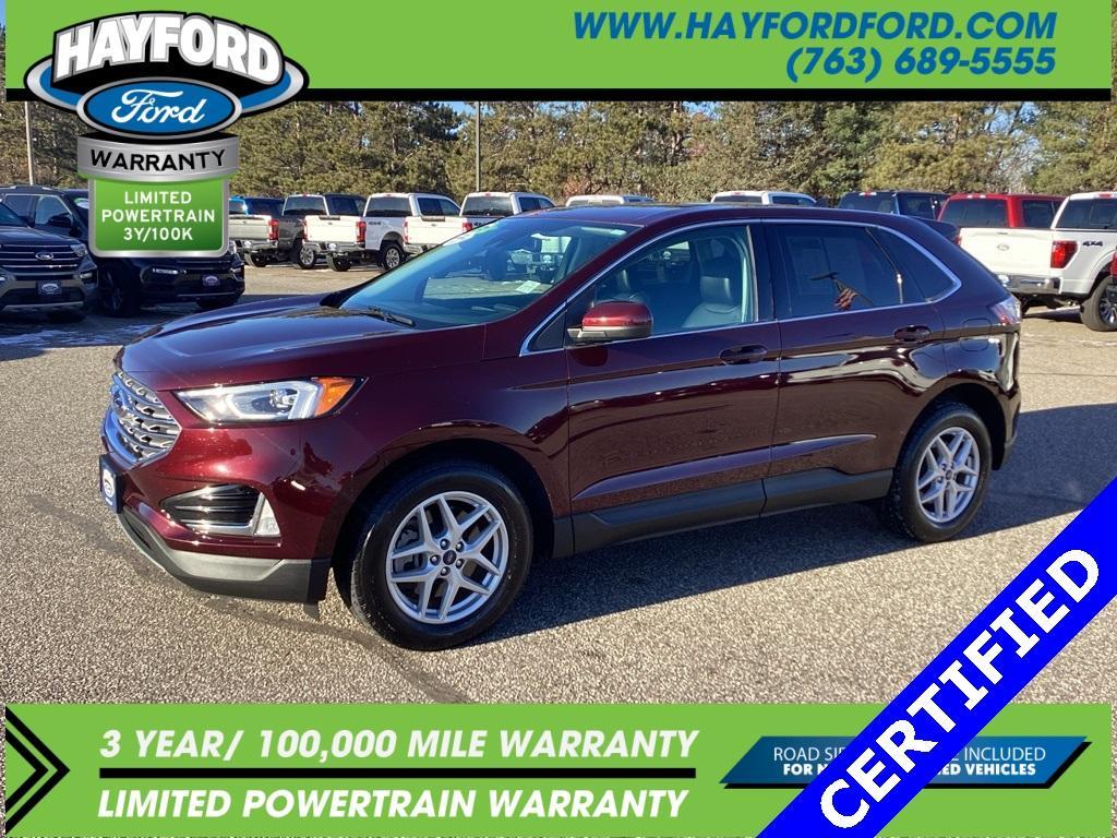 used 2021 Ford Edge car, priced at $23,999