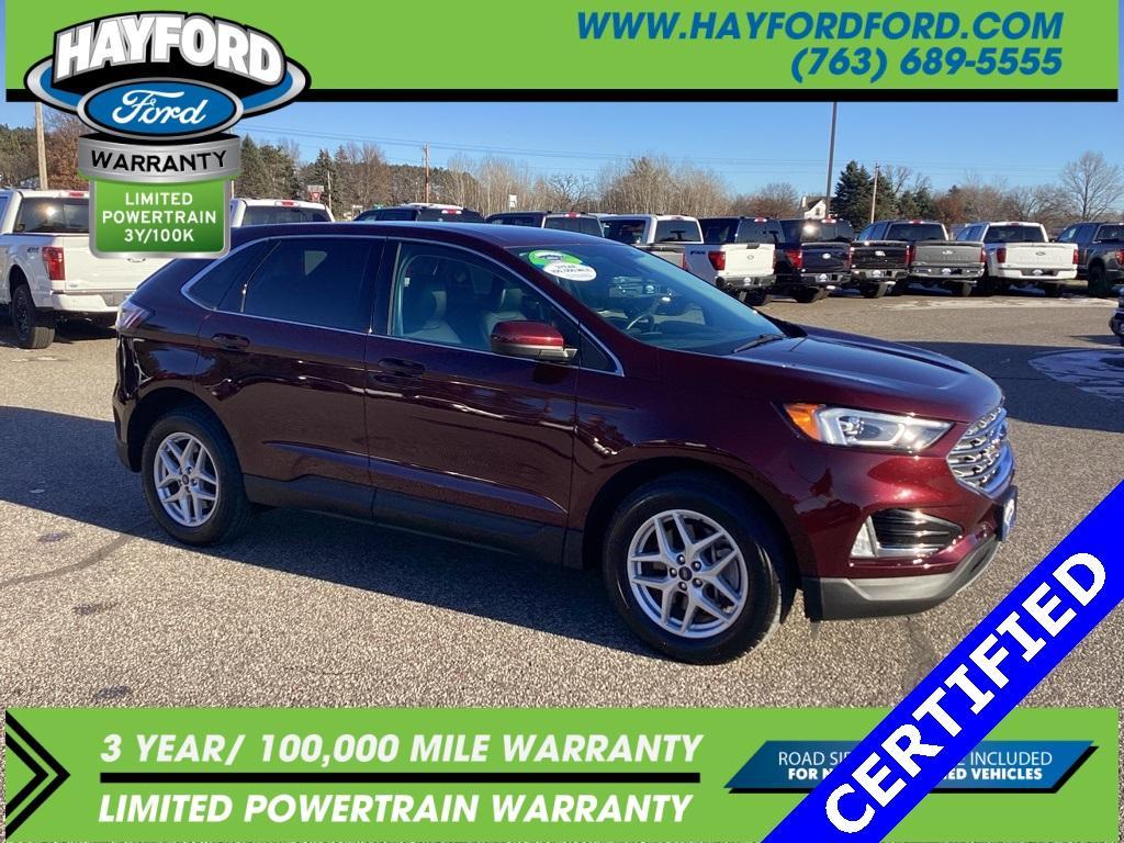 used 2021 Ford Edge car, priced at $23,999