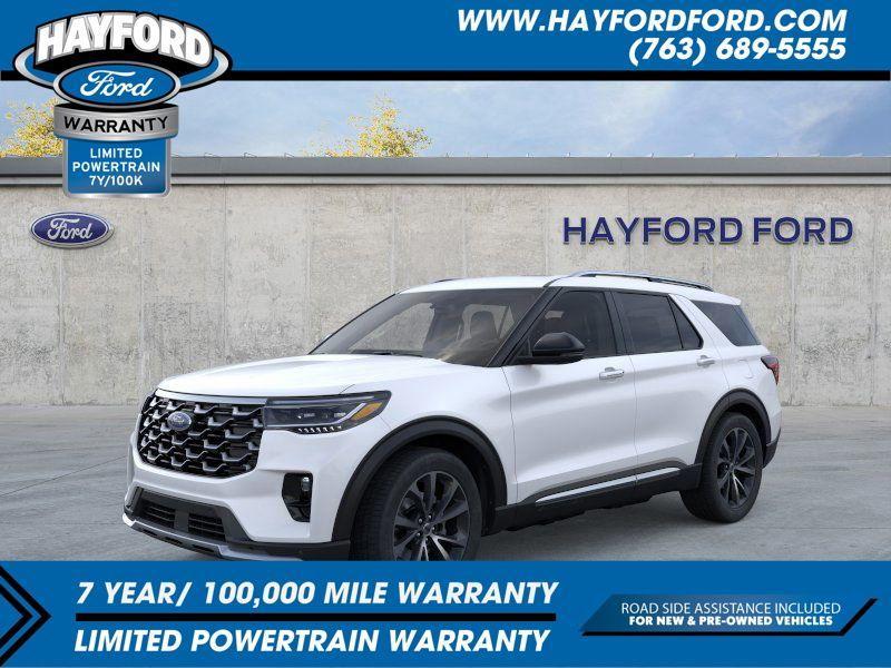 new 2025 Ford Explorer car, priced at $60,005