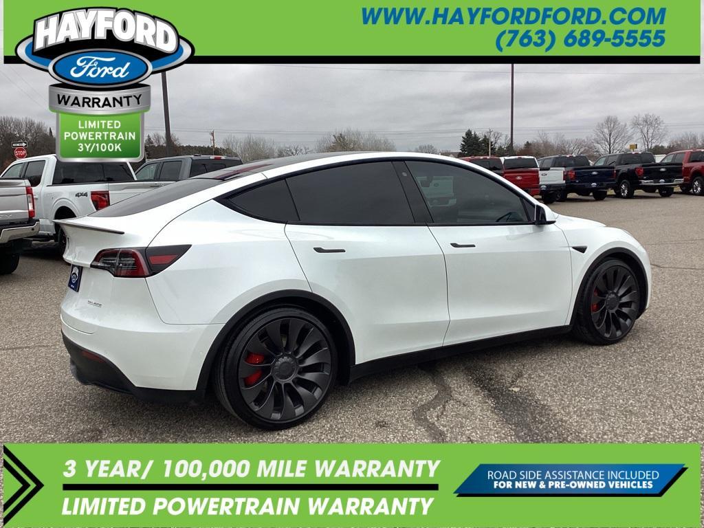 used 2020 Tesla Model Y car, priced at $27,999