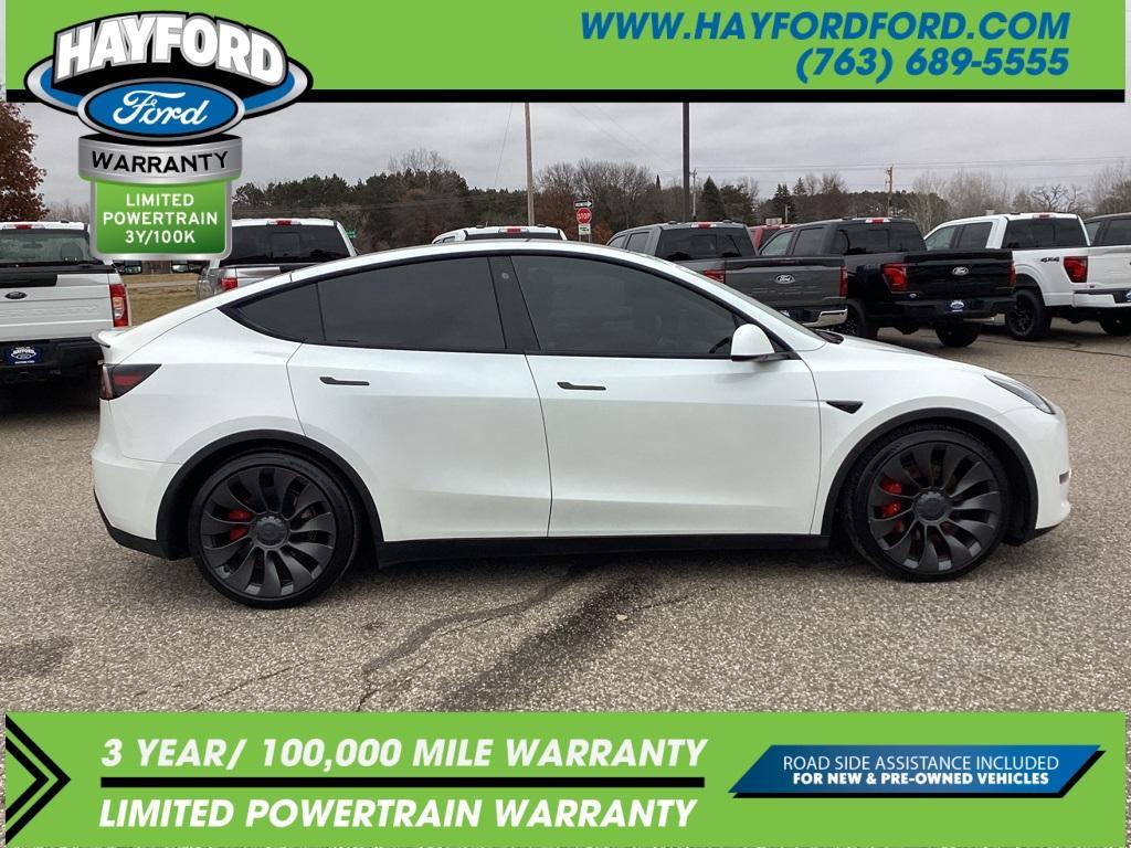 used 2020 Tesla Model Y car, priced at $27,999