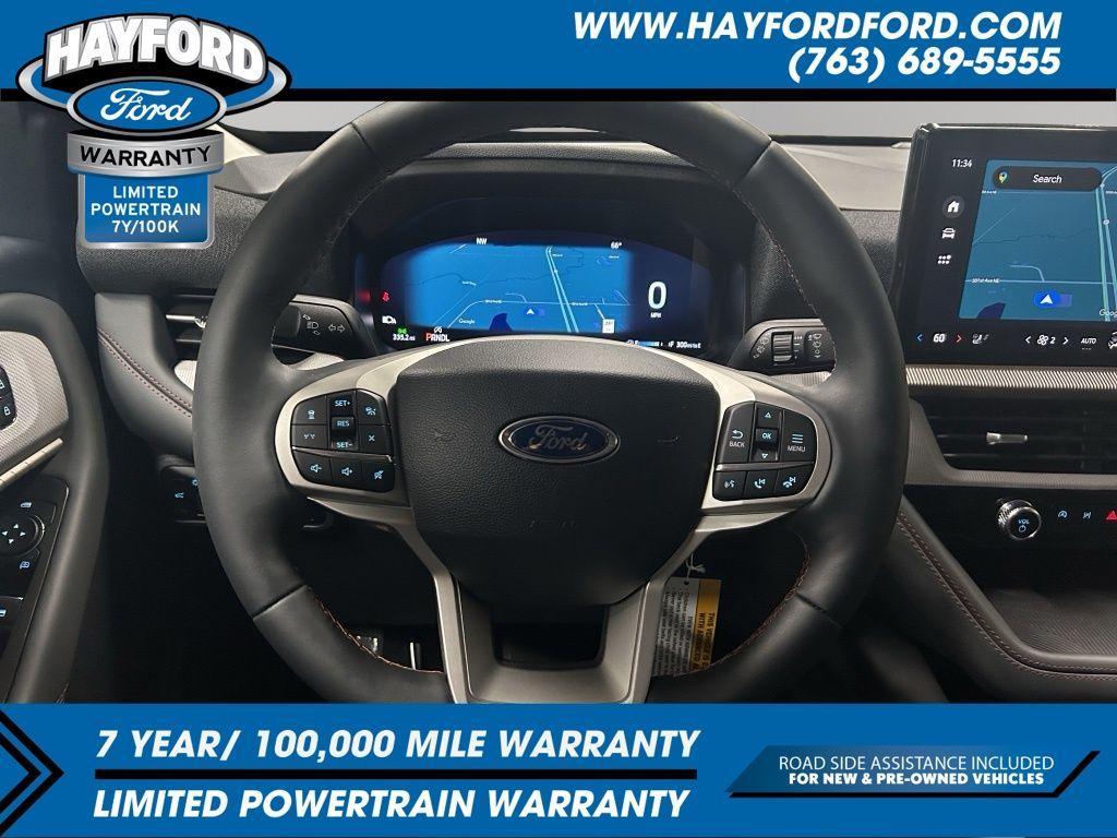 new 2025 Ford Explorer car, priced at $47,455